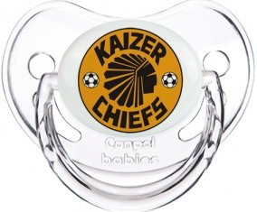 Kaizer Chiefs Football Club Sucette Physiologique Transparent classique