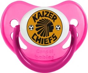Kaizer Chiefs Football Club Sucette Physiologique Rose phosphorescente