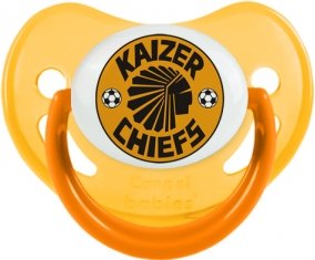 Kaizer Chiefs Football Club Sucette Physiologique Jaune phosphorescente