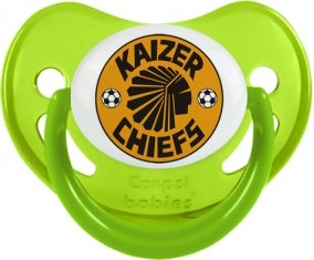 Kaizer Chiefs Football Club Sucette Physiologique Vert phosphorescente