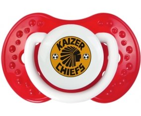 Kaizer Chiefs Football Club Sucette LOVI Dynamic Blanc-rouge classique