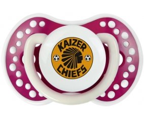 Kaizer Chiefs Football Club Sucette LOVI Dynamic Fuchsia phosphorescente