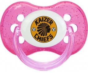 Kaizer Chiefs Football Club Sucette Cerise Rose à paillette