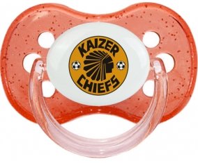 Kaizer Chiefs Football Club Sucette Cerise Rouge à paillette