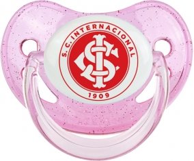 Sport Club Internacional Sucette Physiologique Rose à paillette