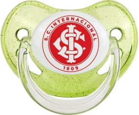 Sport Club Internacional Sucette Physiologique Vert à paillette