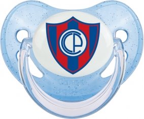 Cerro Porteño Sucette Physiologique Bleue à paillette