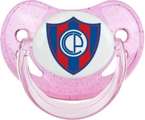 Cerro Porteño Sucette Physiologique Rose à paillette