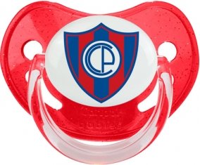 Cerro Porteño Sucette Physiologique Rouge à paillette