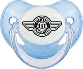 Club Libertad Tétine Physiologique Bleue à paillette