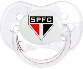 São Paulo Futebol Clube Sucette Cerise Transparent classique