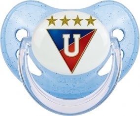 Liga Deportiva Universitaria de Quito Sucette Physiologique Bleue à paillette