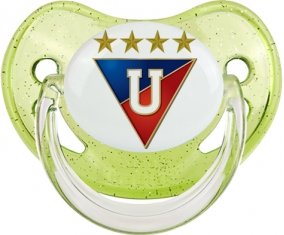 Liga Deportiva Universitaria de Quito Sucette Physiologique Vert à paillette