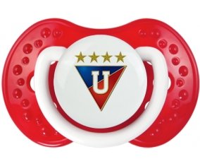 Liga Deportiva Universitaria de Quito Sucette LOVI Dynamic Blanc-rouge classique