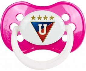 Liga Deportiva Universitaria de Quito Tétine Anatomique Rose foncé classique