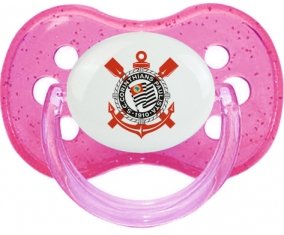 Sport Club Corinthians Paulista Sucette Cerise Rose à paillette
