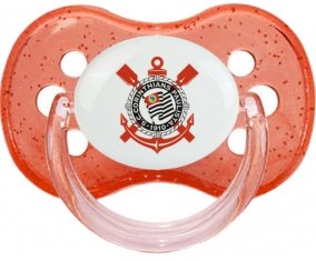 Sport Club Corinthians Paulista Sucette Cerise Rouge à paillette