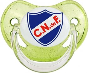 Club Nacional de Football Sucette Physiologique Vert à paillette