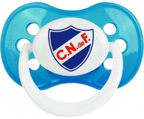Club Nacional de Football Sucette Anatomique Cyan classique
