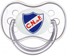 Club Nacional de Football Sucette Anatomique Transparente classique