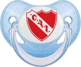 CA Independiente Tétine Physiologique Bleue à paillette
