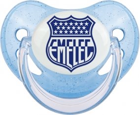 Club Sport Emelec Sucette Physiologique Bleue à paillette