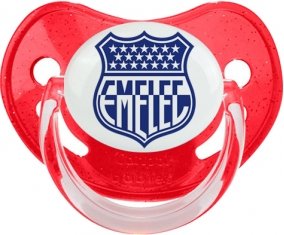 Club Sport Emelec Sucette Physiologique Rouge à paillette