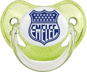 Club Sport Emelec Sucette Physiologique Vert à paillette