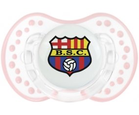 Barcelona Sporting Club Tétine LOVI Dynamic Retro-blanc-rose-tendre classique