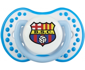 Barcelona Sporting Club Tétine LOVI Dynamic Blanc-bleu phosphorescente