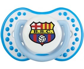 Barcelona Sporting Club Tétine LOVI Dynamic Blanc-bleu phosphorescente