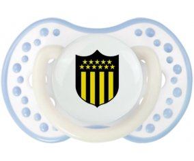 Club Atlético Peñarol Sucette LOVI Dynamic Blanc-cyan classique