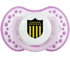Club Atlético Peñarol Sucette LOVI Dynamic Blanc-mauve classique