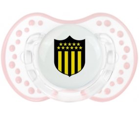 Club Atlético Peñarol Sucette LOVI Dynamic Retro-blanc-rose-tendre classique