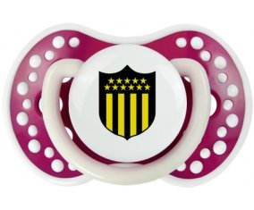 Club Atlético Peñarol Sucette LOVI Dynamic Fuchsia phosphorescente