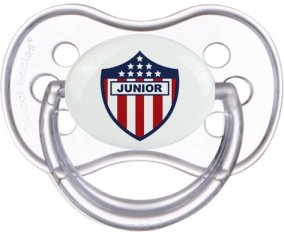 Atlético Junior (Junior de Barranquilla) Sucette Anatomique Transparente classique