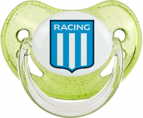 Racing Club de Avellaneda Sucette Physiologique Vert à paillette