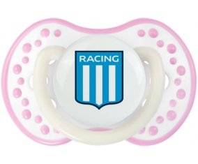 Racing Club de Avellaneda Sucette LOVI Dynamic Blanc-rose phosphorescente