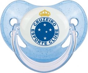 Cruzeiro Esporte Clube Tétine Physiologique Bleue à paillette