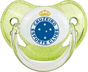 Cruzeiro Esporte Clube Tétine Physiologique Vert à paillette