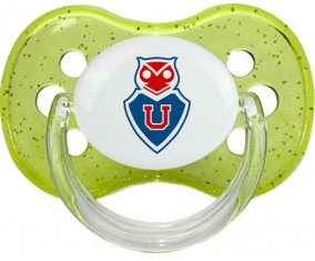 Club Universidad de Chile Sucette Cerise Vert à paillette