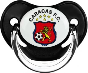 Caracas Futbol Club Venezuela Sucette Physiologique Noir classique