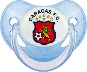 Caracas Futbol Club Venezuela Sucette Physiologique Bleue à paillette