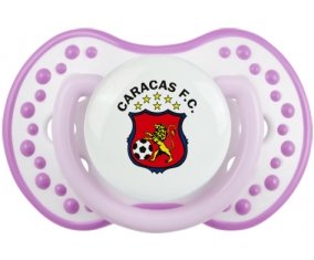 Caracas Futbol Club Venezuela Sucette LOVI Dynamic Blanc-mauve classique