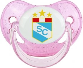 Club Sporting Cristal Péru Sucette Physiologique Rose à paillette