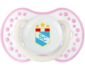Club Sporting Cristal Péru Sucette LOVI Dynamic Blanc-rose phosphorescente