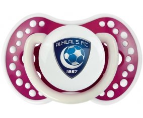 Al-Hilal Football Club Saudi Arabia Tétine LOVI Dynamic Fuchsia phosphorescente