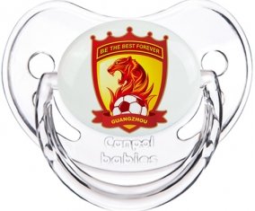 Guangzhou Evergrande Taobao Football Club China Sucette Physiologique Transparent classique