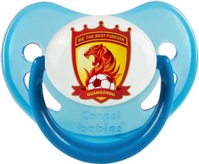 Guangzhou Evergrande Taobao Football Club China Sucette Physiologique Bleue phosphorescente