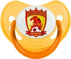 Guangzhou Evergrande Taobao Football Club China Sucette Physiologique Jaune phosphorescente
